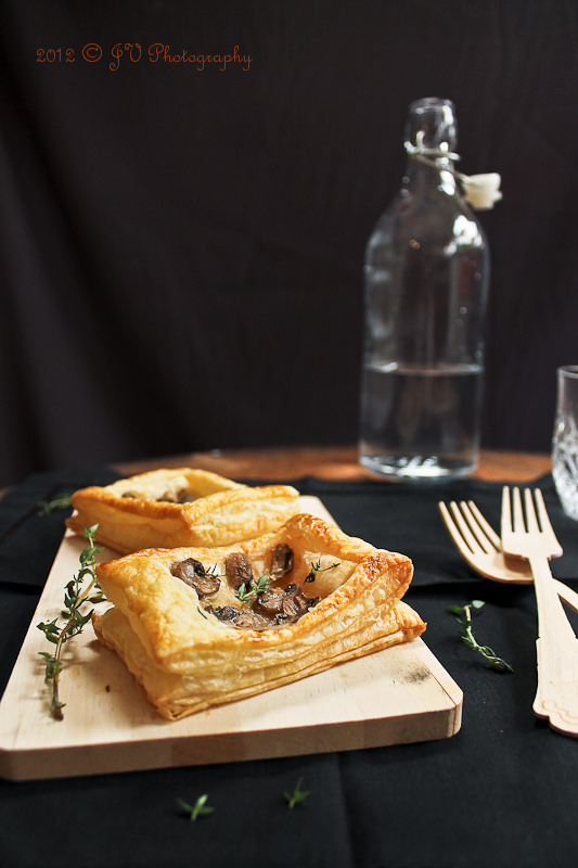 Savoury Mushroom Puffs