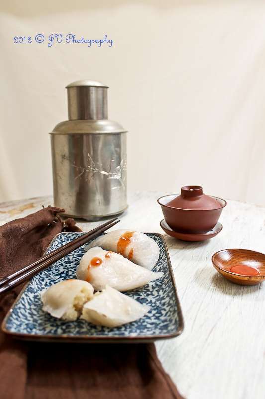 Teochew Chinese Steamed Dumplings 